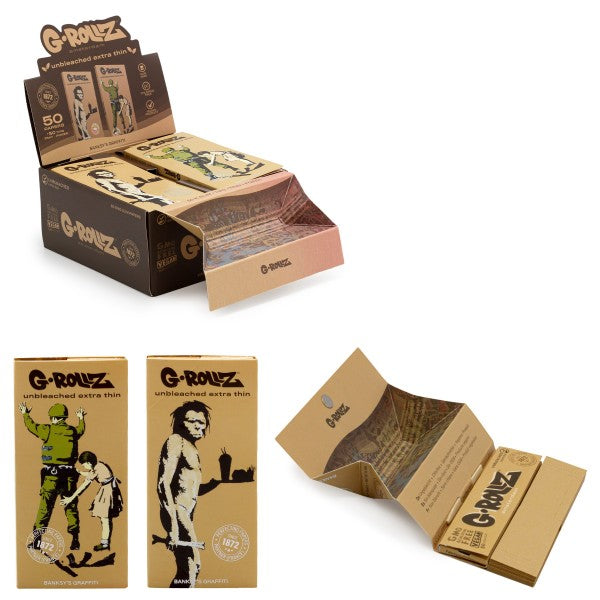 G-rollz | Banksy Graffiti KS Papers + Tips + Tray 16ct.