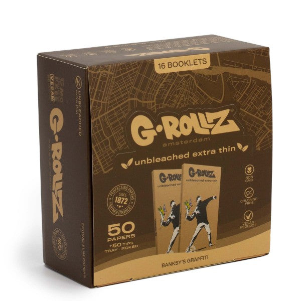 G-rollz | Banksy Graffiti KS Papers + Tips + Tray 16ct.