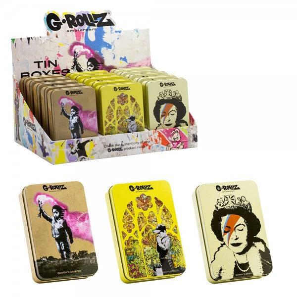 G-Rollz | Large Storage Boxes Display 15 ct. 13.5 x 8.5 x 3 cm