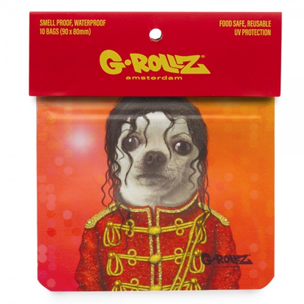 G-Rollz | Pet Rocks Smell Proof Bags - 10pcs per bag - 90 x 80mm