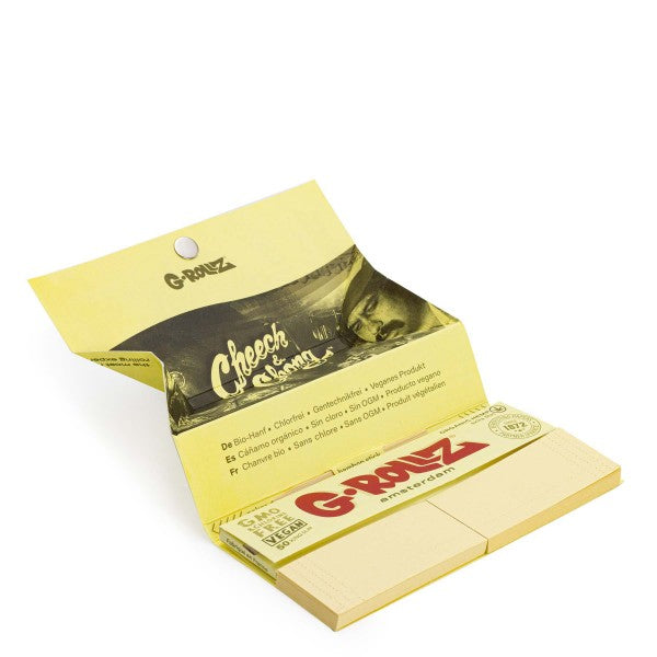 G-rollz | | Cheech & Chong KS Papers + Tips + Tray 16ct