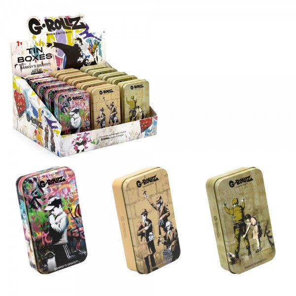 G-Rollz | Medium Storage Box Display 15ct. 11.5 x 6.5 x 2.3cm