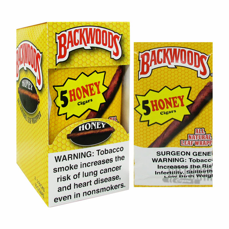 Tabacos Backwoods x Sobre 5 Unidades - Mejor Precio