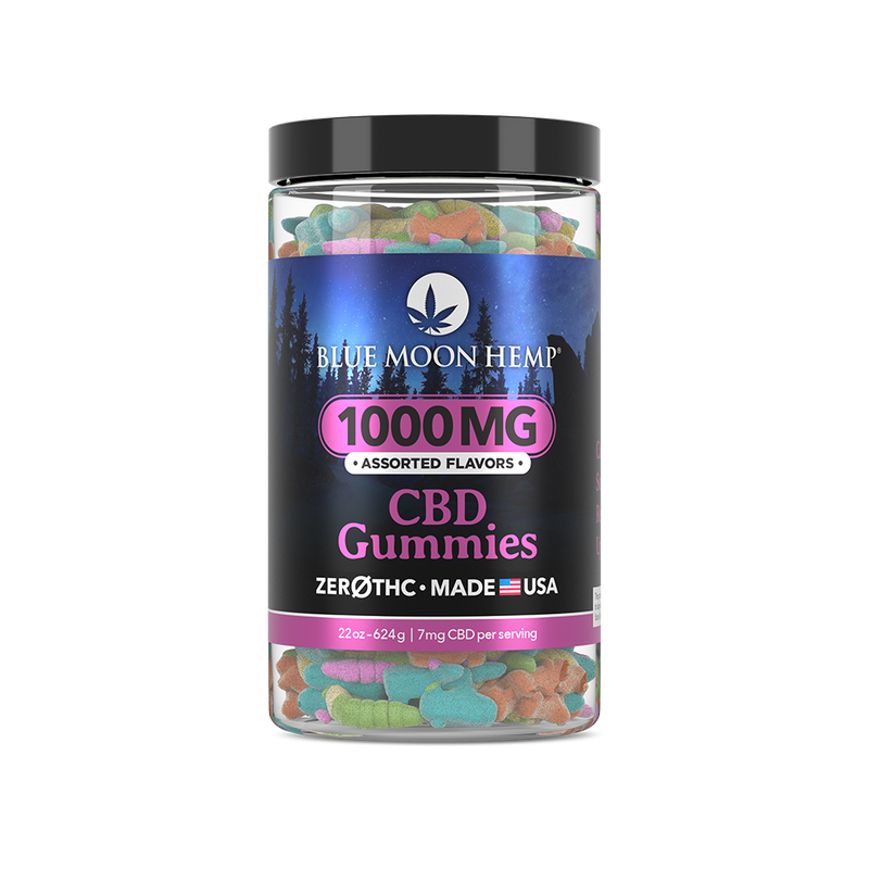 Gomitas CBD - Blue Moon Hemp (1000mg)