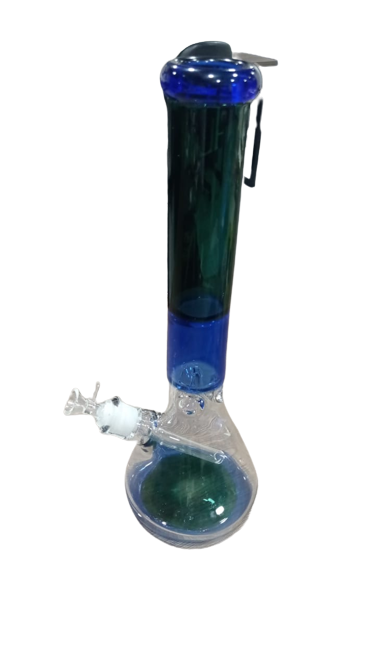 Bong gigante de vidrio grueso para hierbas secas