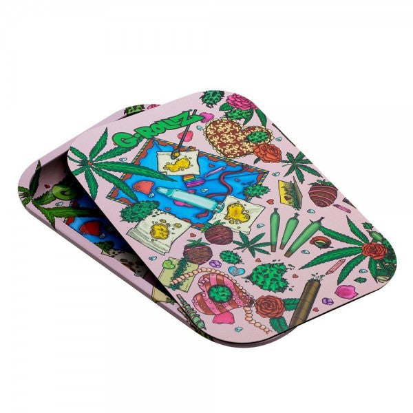 G-Rollz | Medium Rolling Tray with Magnet Cover 27.5 x 17.5 cm