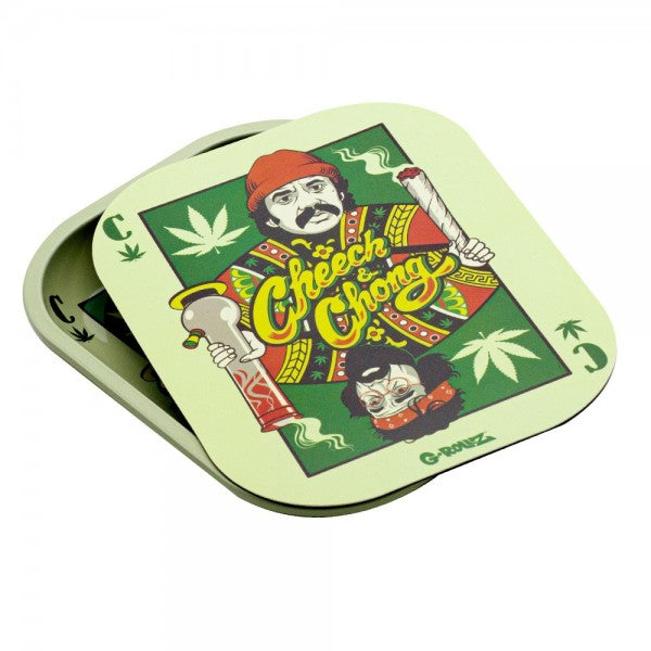 G-Rollz | Cheech & Chong Small Tray with Magnet Cover