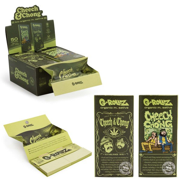 G-ROLLZ | Cheech & Chong (TM) Mix Set 2 - Medicago Sativa Extra Thin