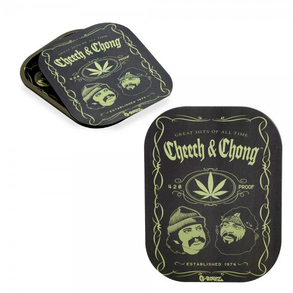 G-Rollz | Cheech & Chong Small Tray with Magnet Cover