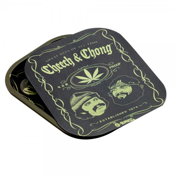 G-Rollz | Cheech & Chong Small Tray with Magnet Cover