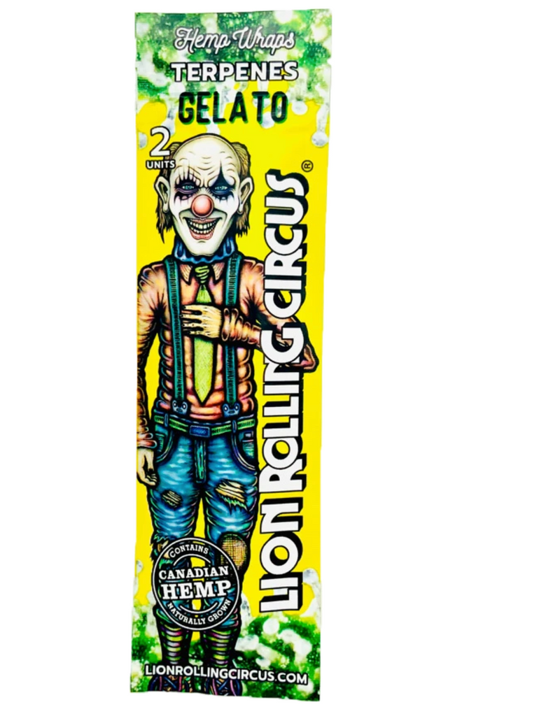 Hemp Wrap Gelato Terpenos De Lion Rolling Circus