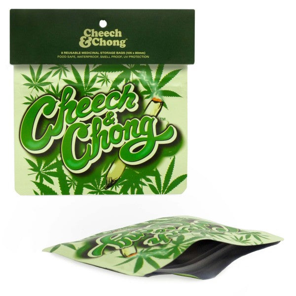 G-Rollz | Cheech & Chong Smell Proof Bags - 10pcs per bag - 65 x 85mm