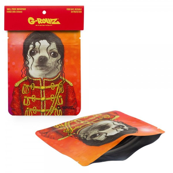 G-Rollz | Pet Rocks Smell Proof Bags - 8pcs per bag - 100 x 125mm