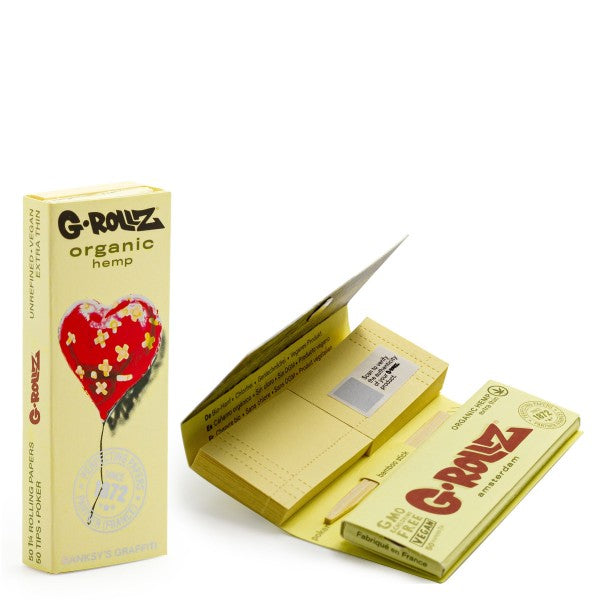 G-Rollz Rolling Papers 1 1/4 + Tips 24 ct