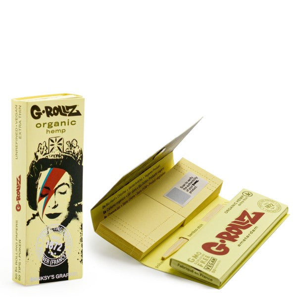 G-Rollz Rolling Papers 1 1/4 + Tips 24 ct