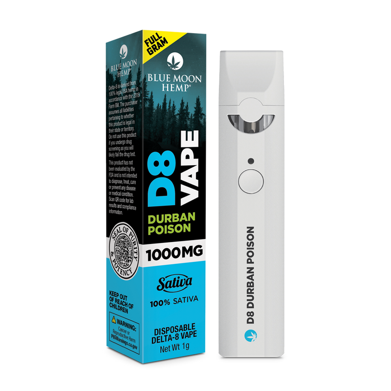 Vaporizador Desechable Delta 8 , Delta 10, HHC Blue Moon Hemp