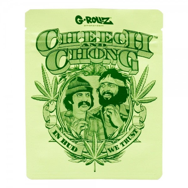 G-Rollz | Cheech & Chong Smell Proof Bags - 8pcs per bag - 100 x 125mm