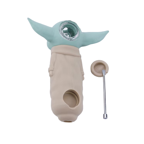 Pipa de Silicon Baby Yoda