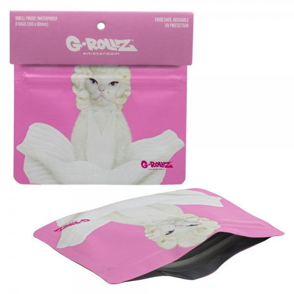 G-Rollz | Pet Rocks Smell Proof Bags - 8pcs per bag - 105 x 80mm