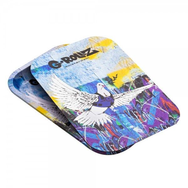 G-Rollz | Banksy's Graffiti Medium Tray with Magnet Cover 27.5 x 17.5 cm