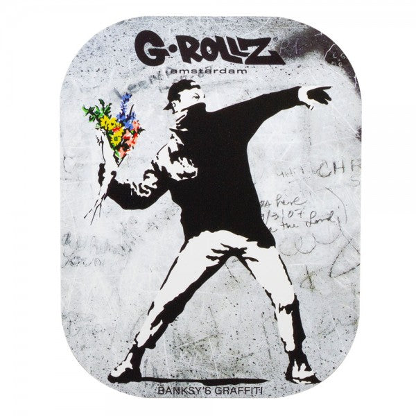 G-Rollz | Banksy's Graffiti Small Tray with Magnet Cover