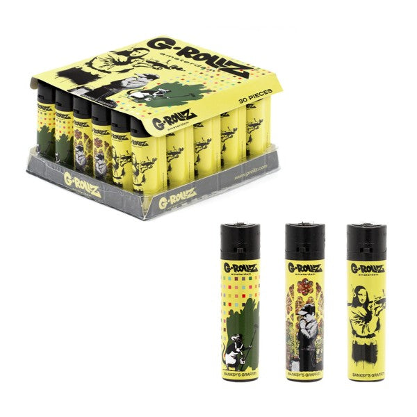 G-Rollz | Banksy's Graffiti Ligthers 30ct per box