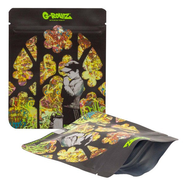 G-Rollz | Banksy's Smell Proof Bags - 8pcs per bag - 100 x 125mm