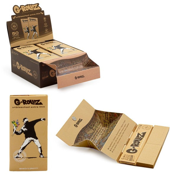 G-rollz | Banksy Graffiti KS Papers + Tips + Tray 16ct.