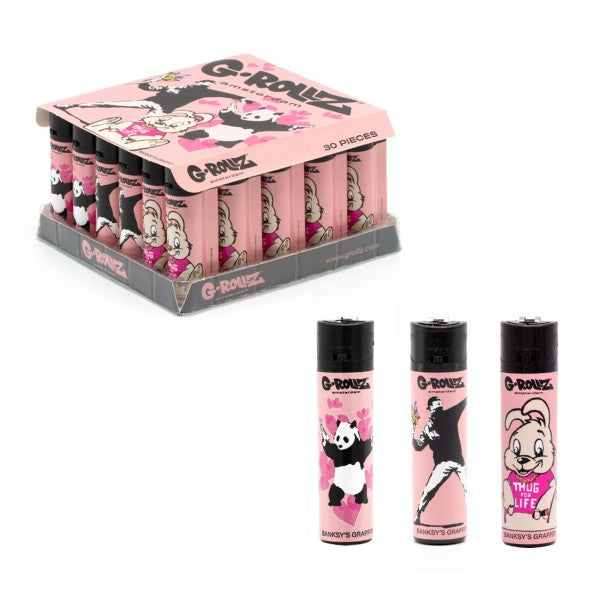 G-Rollz | Banksy's Graffiti Ligthers 30ct per box