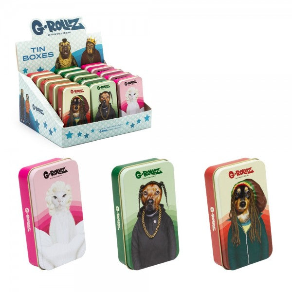 G-Rollz | Medium Storage Box Display 15ct. 11.5 x 6.5 x 2.3cm