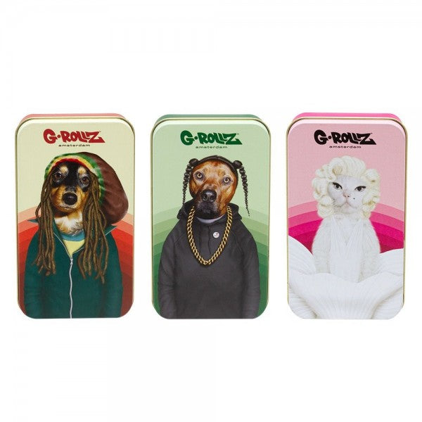 G-Rollz | Medium Storage Box Display 15ct. 11.5 x 6.5 x 2.3cm