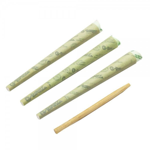 G-ROLLZ | Pets Rock - Organic Green Hemp - 3 KS Cones In Each