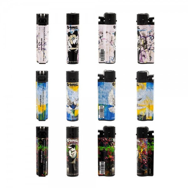 G-Rollz | Banksy's Graffiti Ligthers 30ct per box
