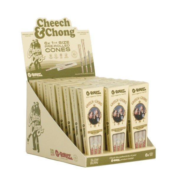 G-Rollz | Paper Cones 1 1/4 - 24ct. 6 Cones each