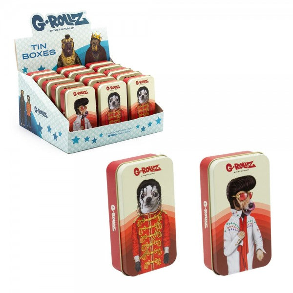 G-Rollz | Medium Storage Box Display 15ct. 11.5 x 6.5 x 2.3cm
