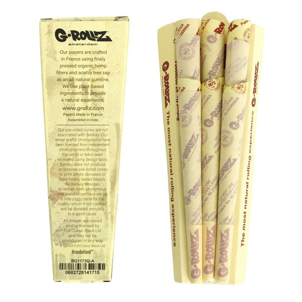 G-Rollz | Paper Cones 1 1/4 - 24ct. 6 Cones each