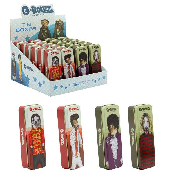 G-Rollz | Small Storage Box Display 24ct. 12x4x2.5cm