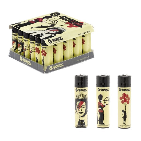 G-Rollz | Banksy's Graffiti Ligthers 30ct per box