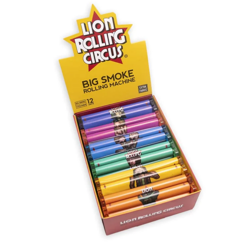 Maquina de enrolar LIon Rolling Circus  1.1/4 y King Size