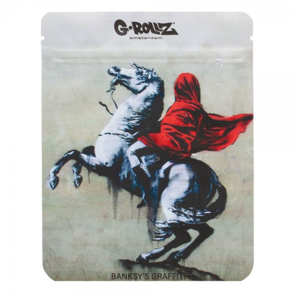 G-Rollz | Banksy's Smell Proof Bags - 8pcs per bag - 100 x 125mm