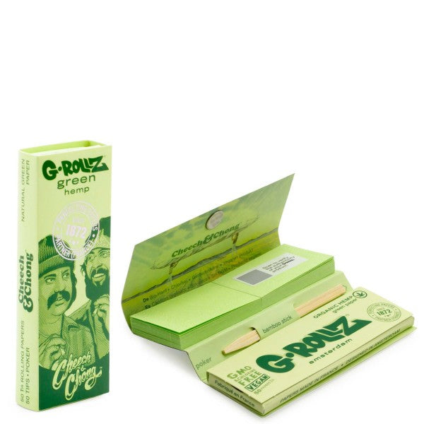 G-Rollz Rolling Papers 1 1/4 + Tips 24 ct