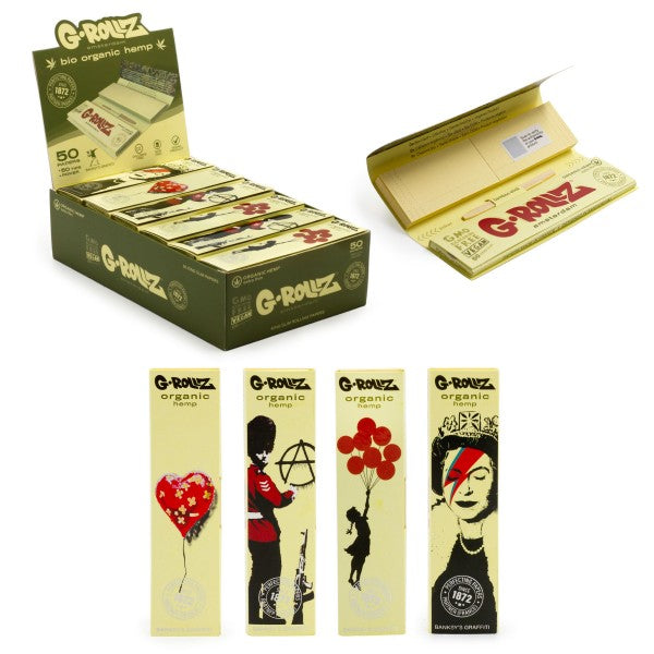 G-Rollz Rolling Papers KS + Tips 24 ct