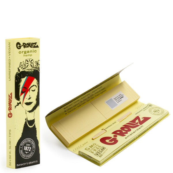G-Rollz Rolling Papers KS + Tips 24 ct