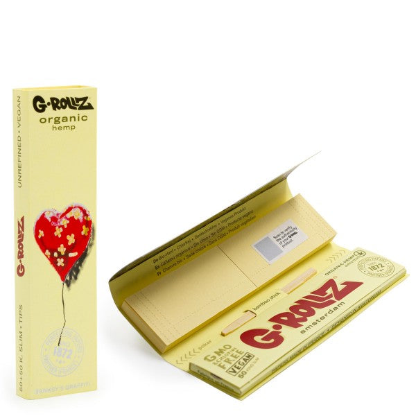 G-Rollz Rolling Papers KS + Tips 24 ct