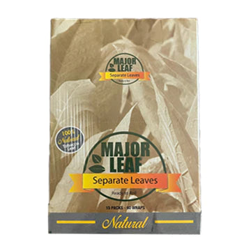 Hojas de tabaco para enrolar blunts - Major Leaf