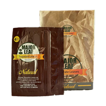 Hojas de tabaco para enrolar blunts - Major Leaf