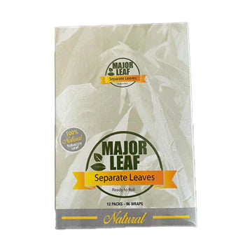 Hojas de tabaco para enrolar blunts - Major Leaf