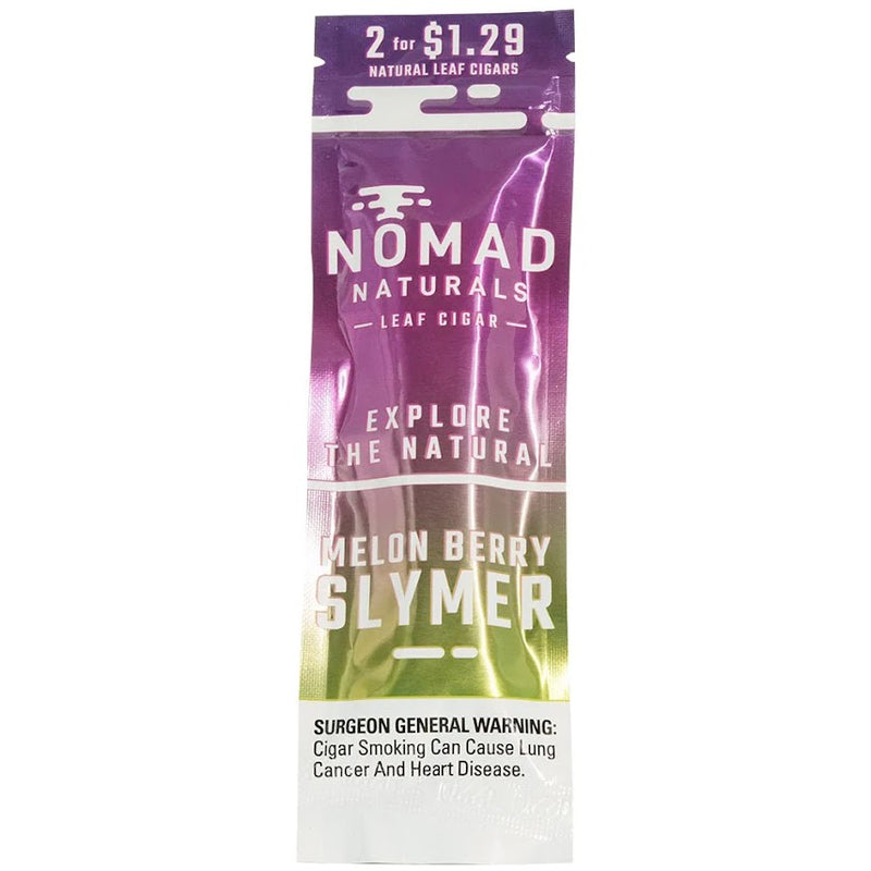 Nomad - Hojas de tabaco natural para cigarrillos puros o blunts
