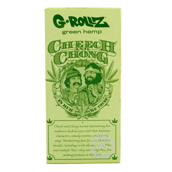 G-rollz | | Cheech & Chong KS Papers + Tips + Tray 16ct