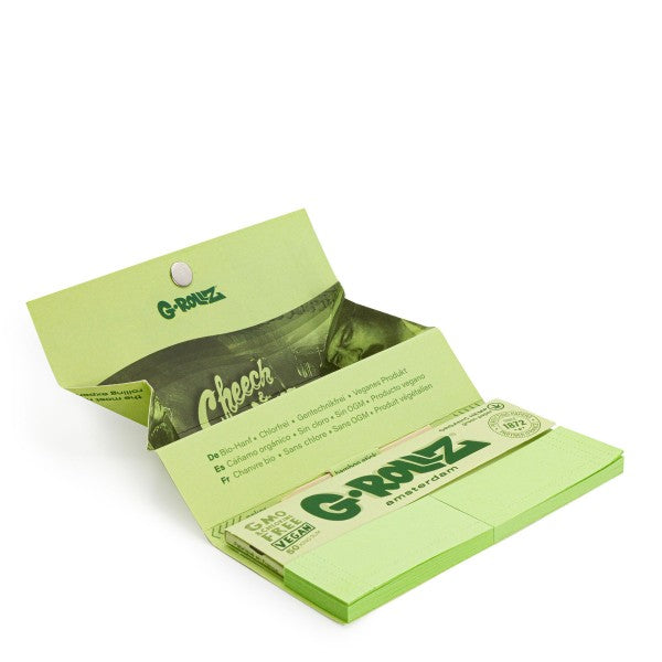 G-rollz | | Cheech & Chong KS Papers + Tips + Tray 16ct